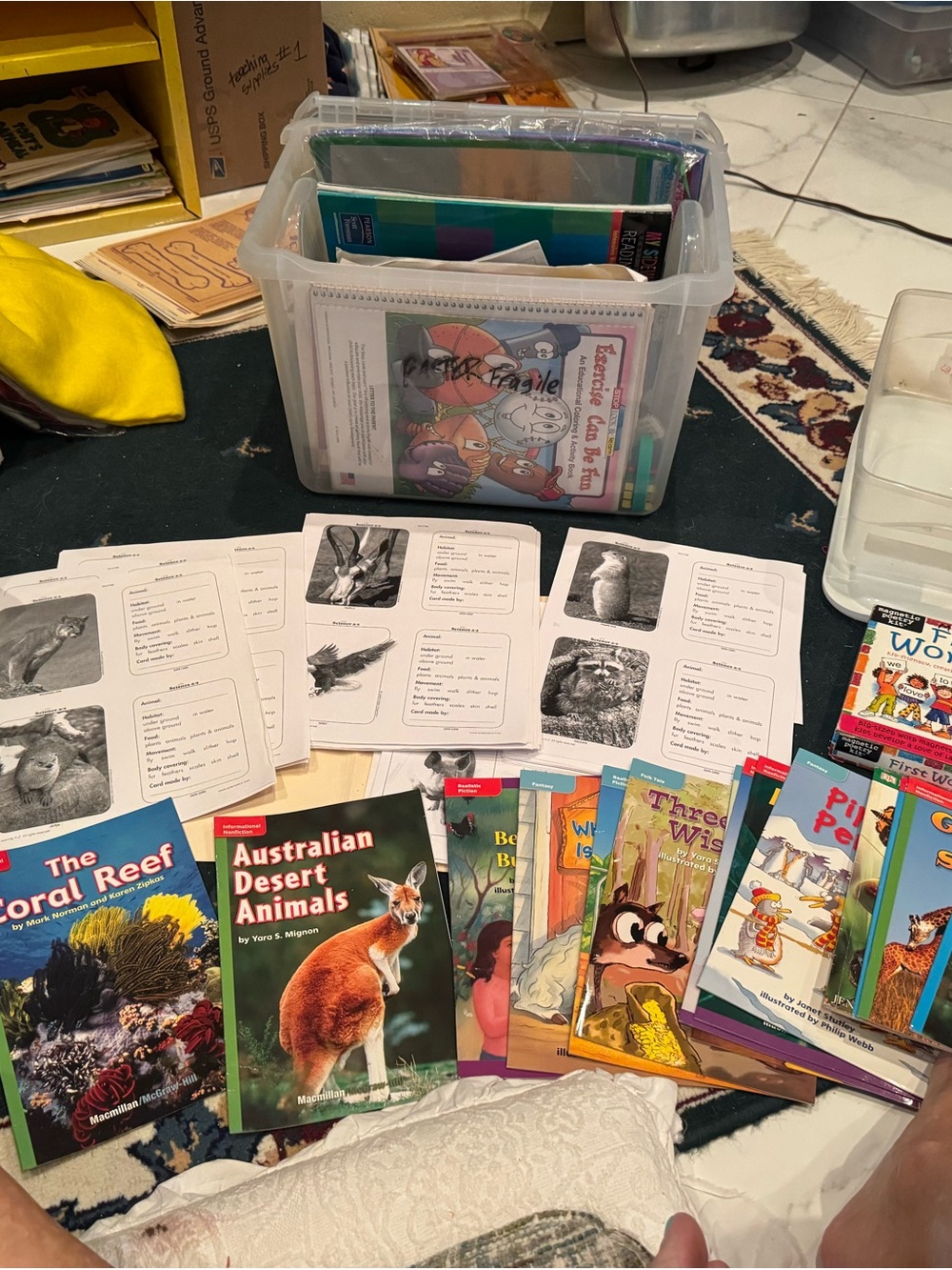 Educational books and lessons